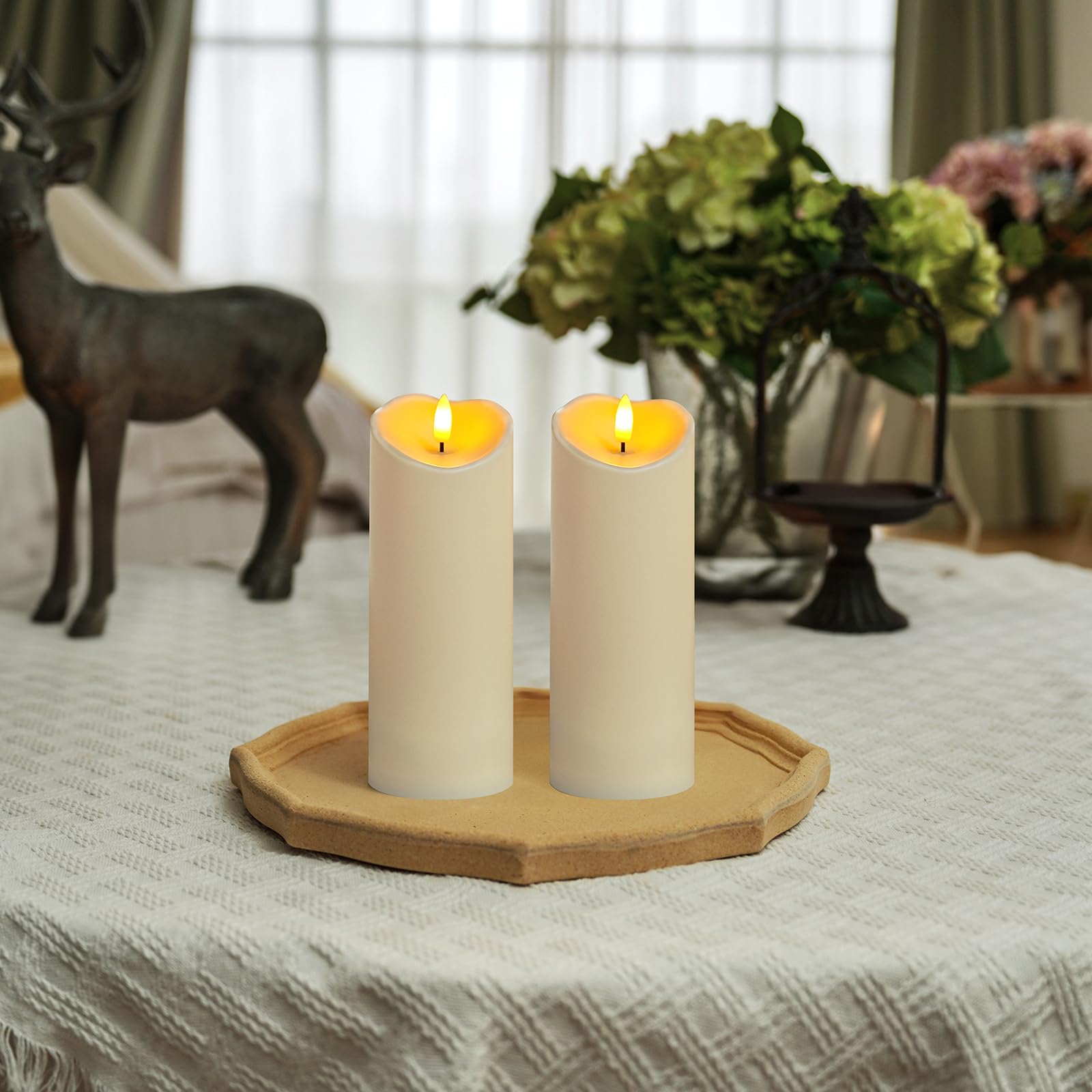 Foto 3 pulgar | Velas Led Homemory de 2 Piezas con Control-Venta Internacional
