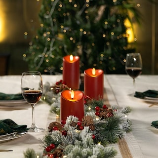 Foto 3 | Velas Led Homemory de 3 Piezas con Control-Venta Internacional