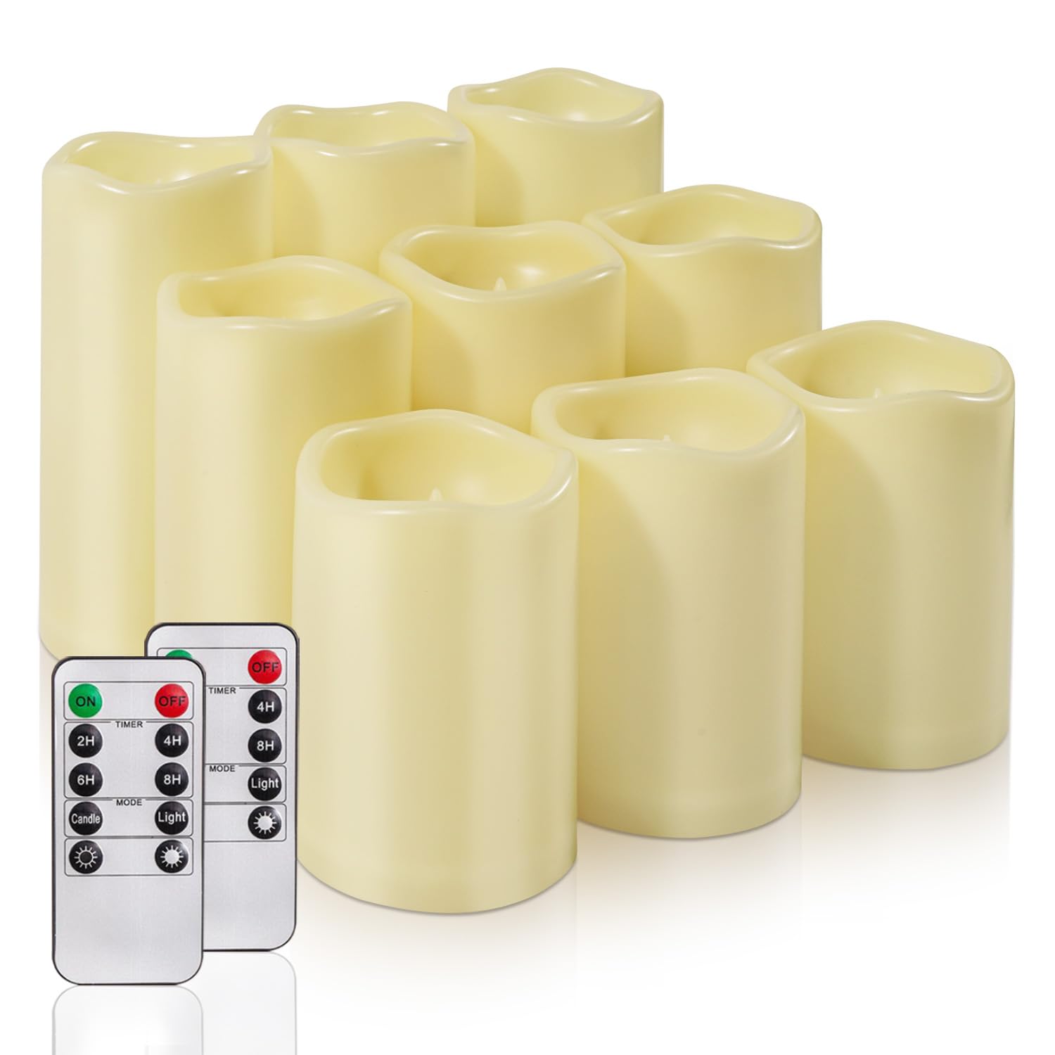 Foto 1 | Velas Led Homemory de 9 Piezas con Control-Venta Internacional