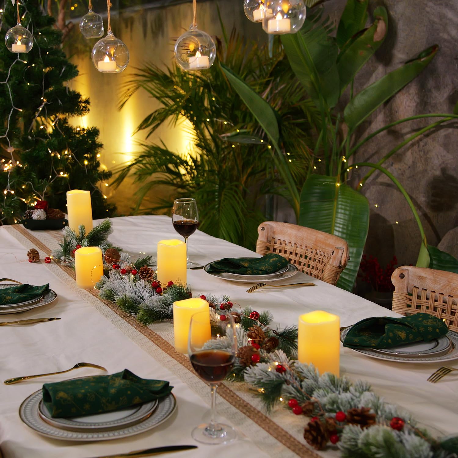 Foto 6 pulgar | Velas Led Homemory de 9 Piezas con Control-Venta Internacional