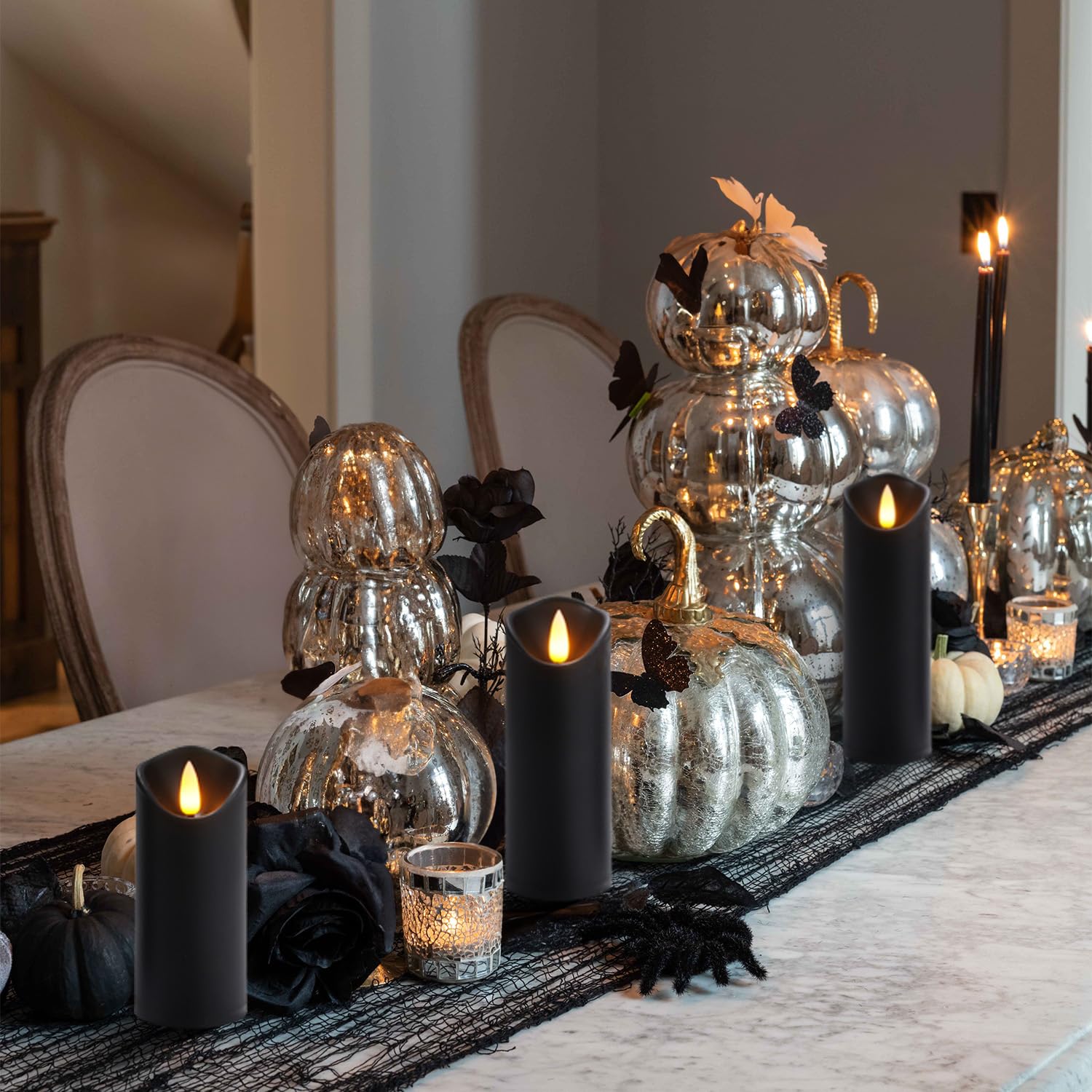 Foto 4 pulgar | Velas Led Homemory de 9 Piezas con Control-Venta Internacional