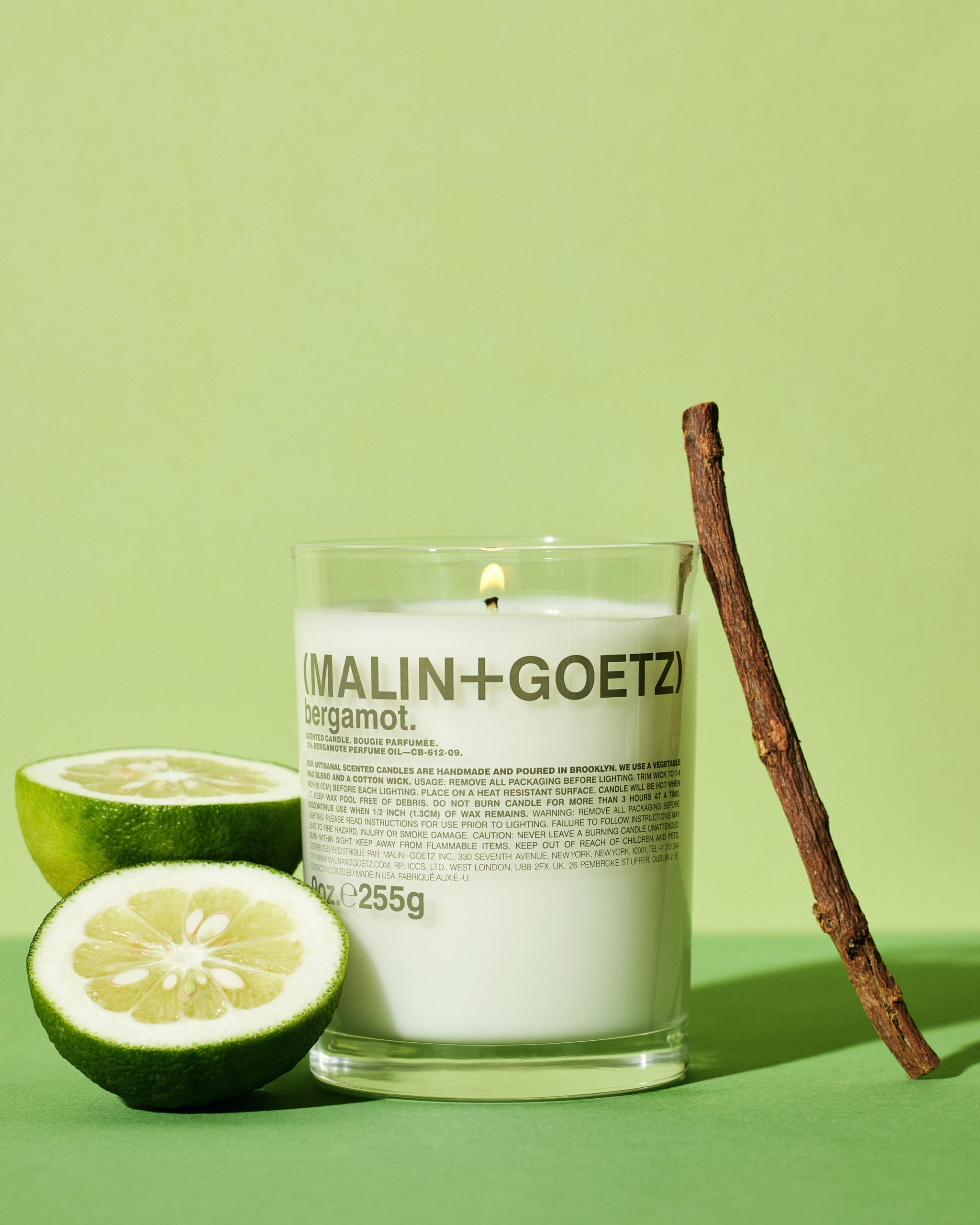 Foto 3 pulgar | Vela Malin+goetz Con Aroma A Bergamota, 265 Ml, Vegana, Libre De Crueldad Animal - Venta Internacional.