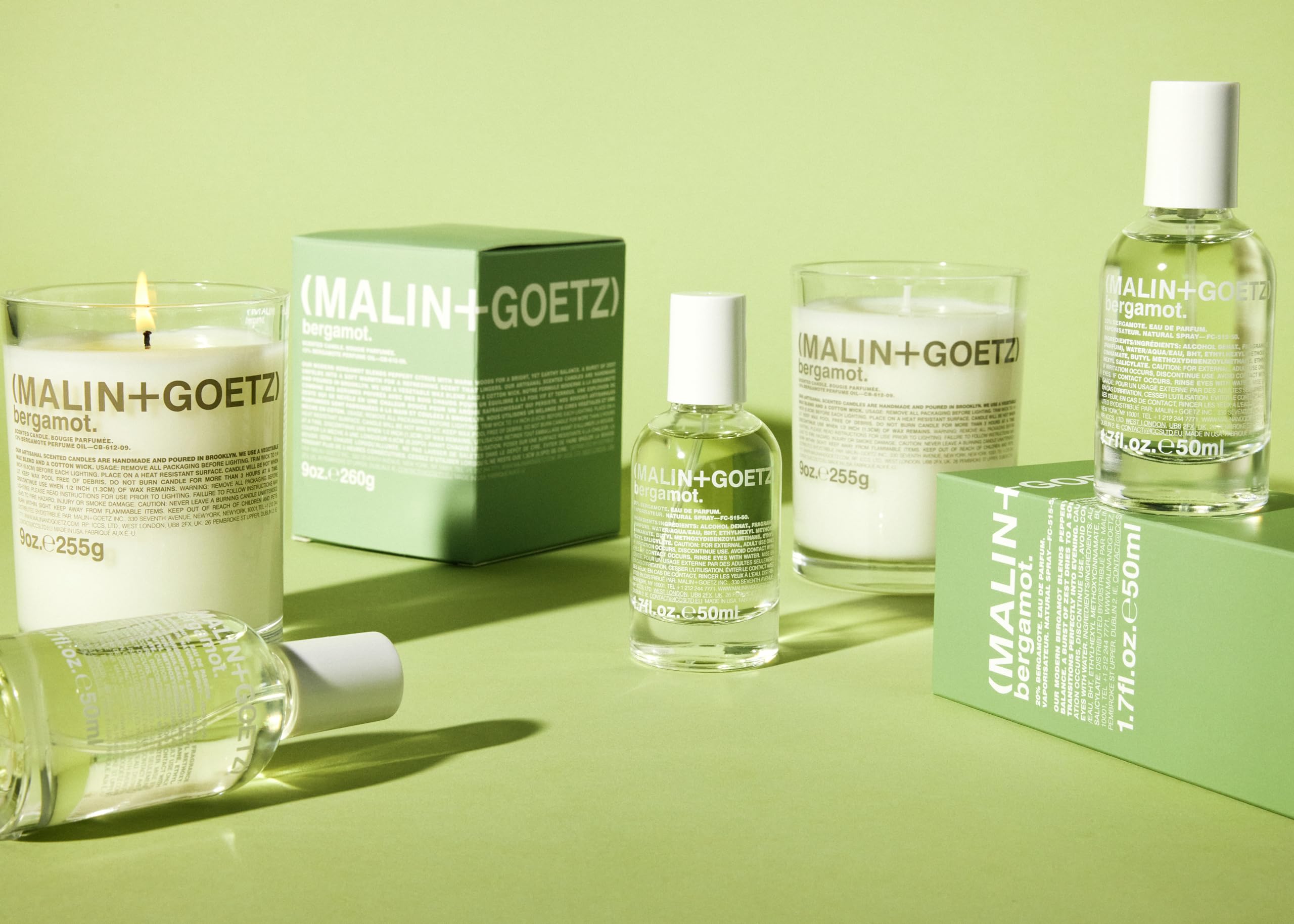 Foto 4 | Vela Malin+goetz Con Aroma A Bergamota, 265 Ml, Vegana, Libre De Crueldad Animal - Venta Internacional.