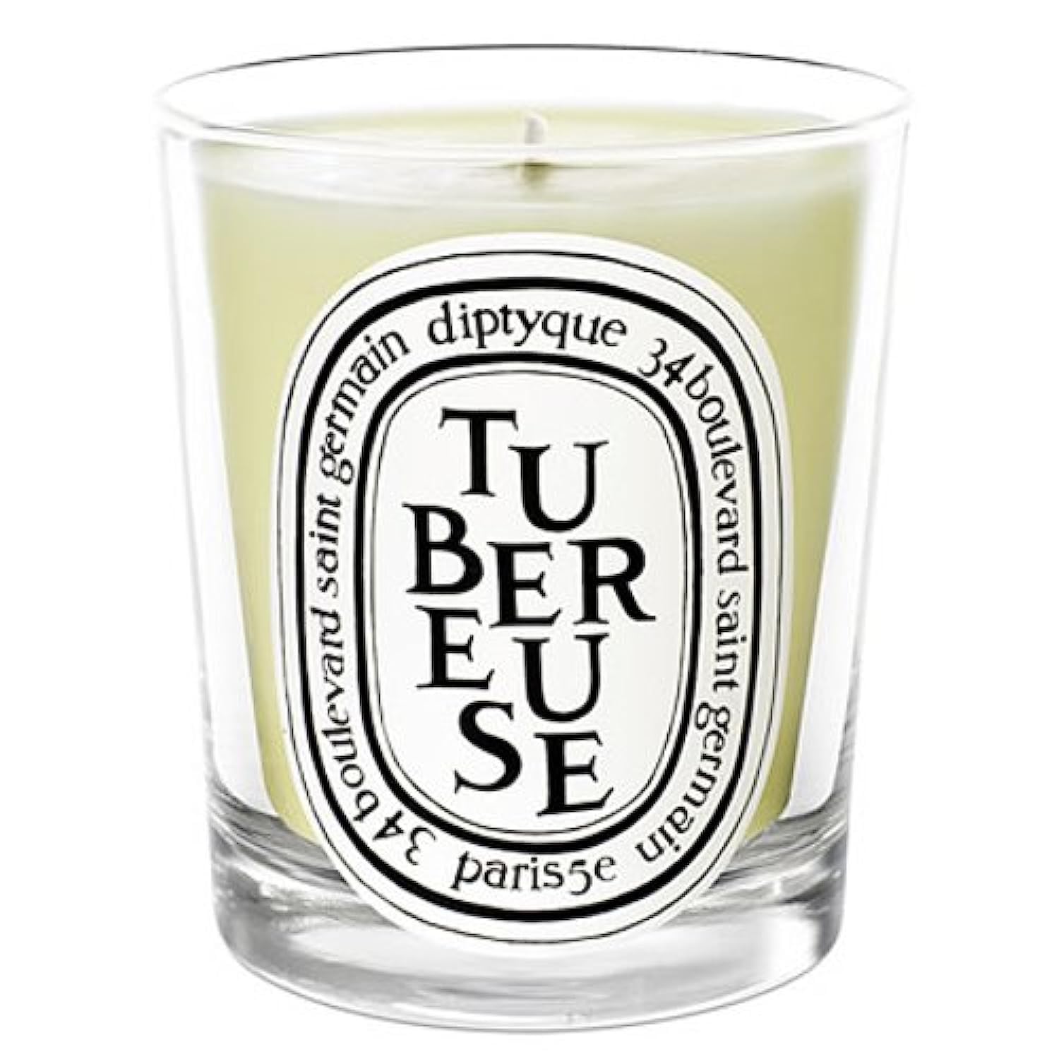 Foto 2 pulgar | Vela Diptyque Tubereuse Perfumada Blanco Mecha de Algodón sin Plomo - Venta Internacional