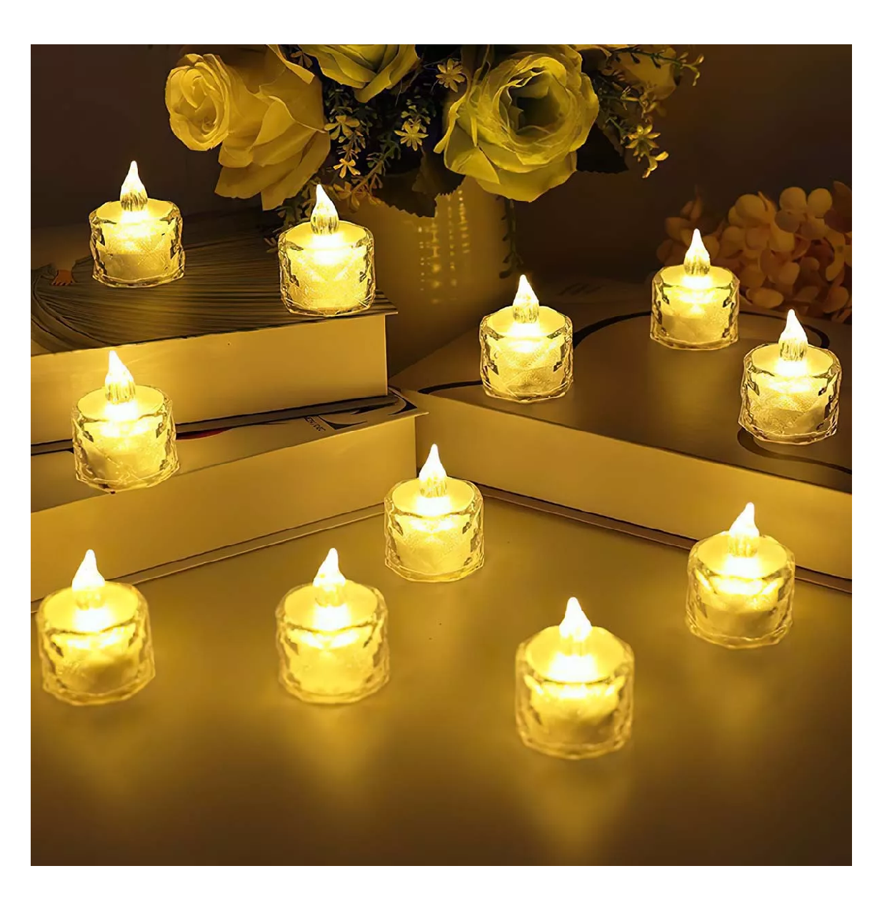 Foto 4 pulgar | Velas Led para Decorar 24 Piezas
