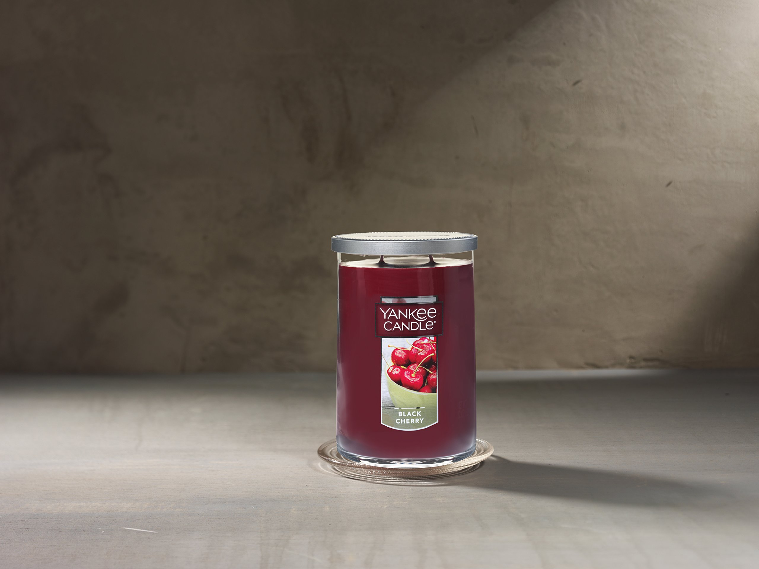 Foto 4 pulgar | Candle Yankee Candle Con Aroma A Cereza Negra, 650 Ml, 2 Mechas - Venta Internacional.
