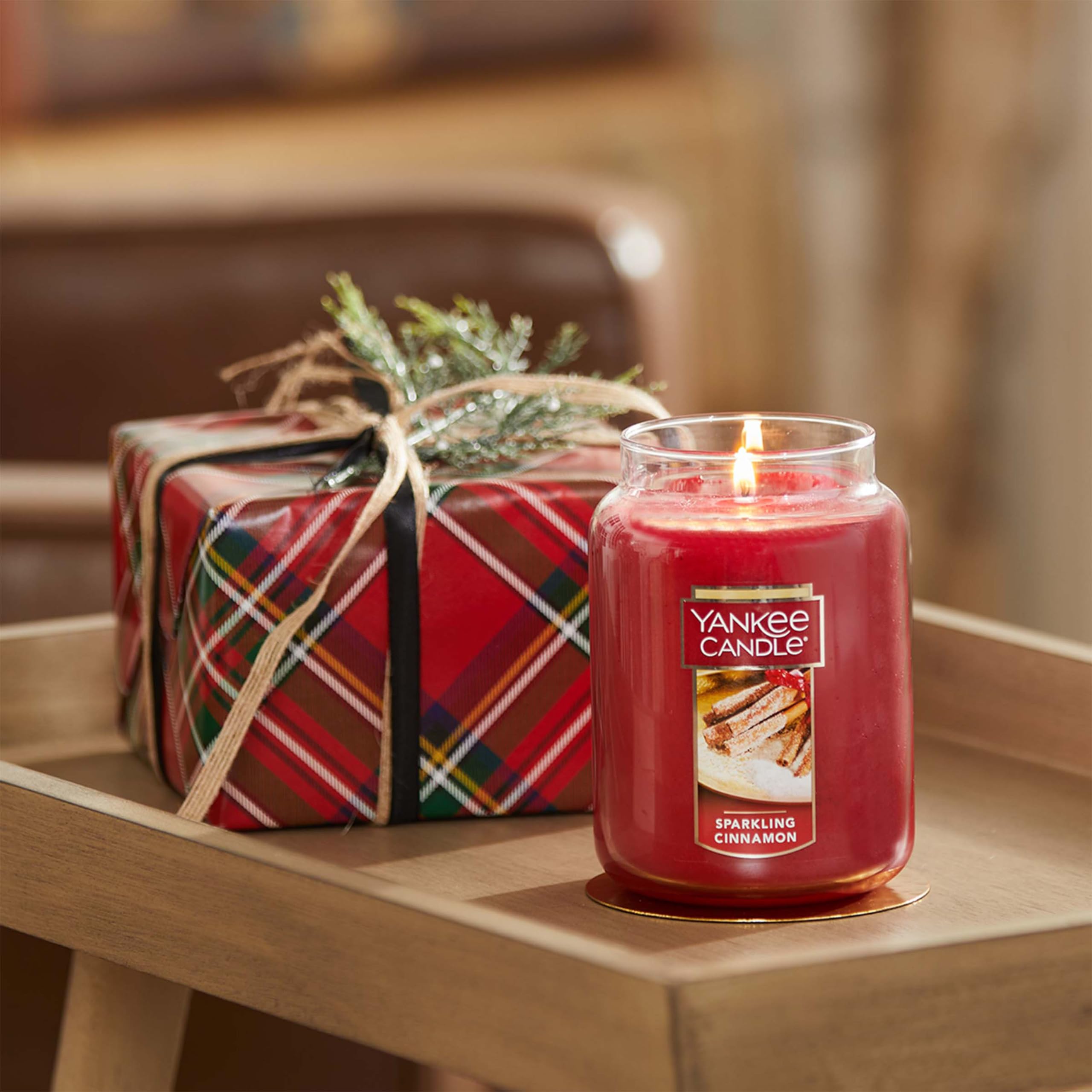 Foto 3 | Candle Yankee Candle Con Aroma A Canela Espumosa, 650 Ml - Venta Internacional.