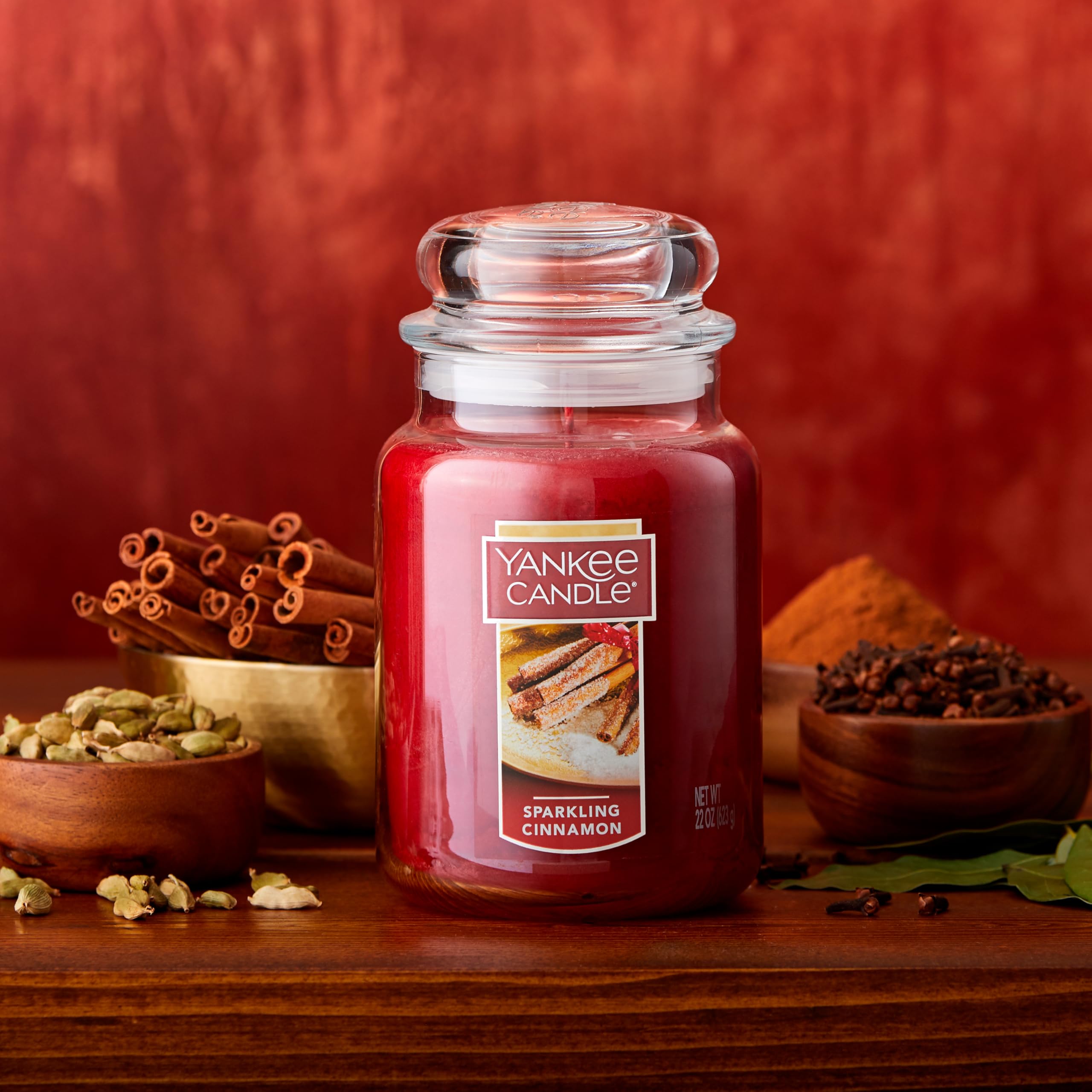 Foto 7 pulgar | Candle Yankee Candle Con Aroma A Canela Espumosa, 650 Ml - Venta Internacional.