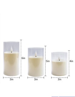 Foto 4 | Velas Led Recargable 3pz + Termo De Agua Güish