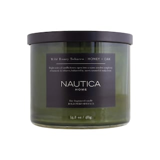 Foto 2 | Vela Perfumada Nautica Wild Honey + Tobacco Luxury Soya Wax - Venta Internacional.