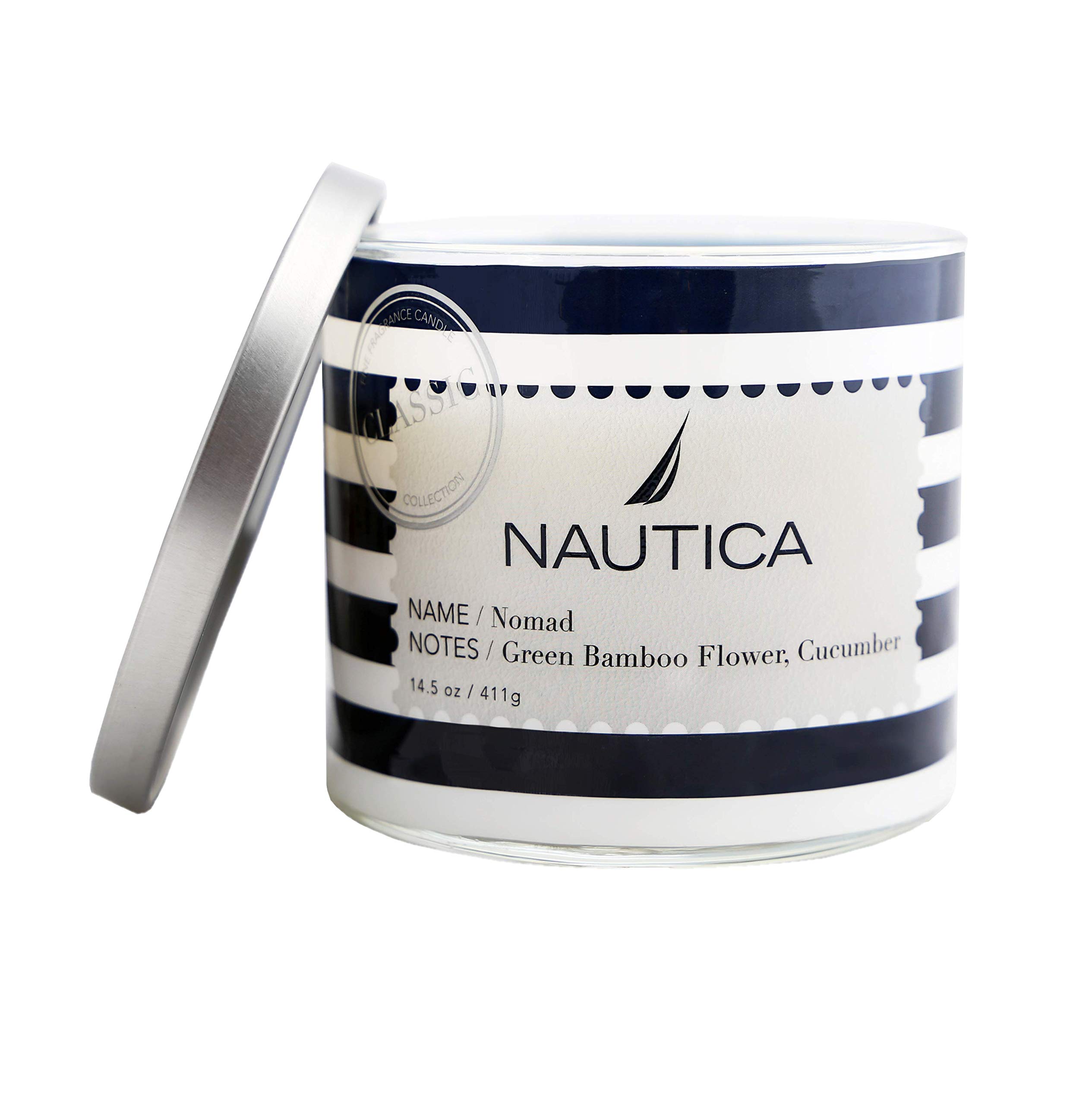 Foto 2 pulgar | Vela Aromática Nautica Nomad Soy Candle, Grande, 60 H De Duración - Venta Internacional.