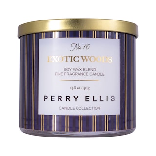 Foto 1 | Vela Aromática Perry Ellis Exotic Woods, Soja, 60 Horas De Combustión - Venta Internacional.