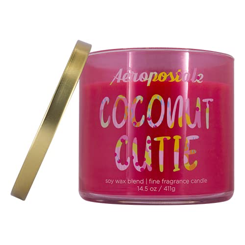 Foto 4 pulgar | Vela Aromática Aeropostale Coconut Cutie Soy, 60 Horas De Combustión - Venta Internacional.