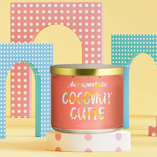 Foto 5 pulgar | Vela Aromática Aeropostale Coconut Cutie Soy, 60 Horas De Combustión - Venta Internacional.