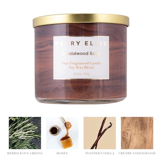 Foto 3 | Vela Perfumada Perry Ellis Sandalwood Sage Luxury - Venta Internacional