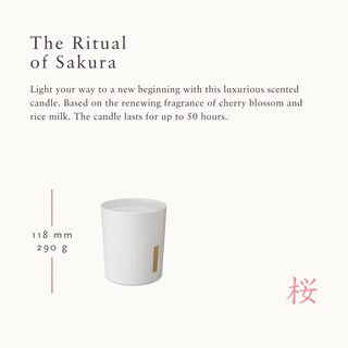 Foto 3 | Vela Aromática Rituals Sakura Home Decor, Flor De Cerezo, 300 Ml - Venta Internacional.