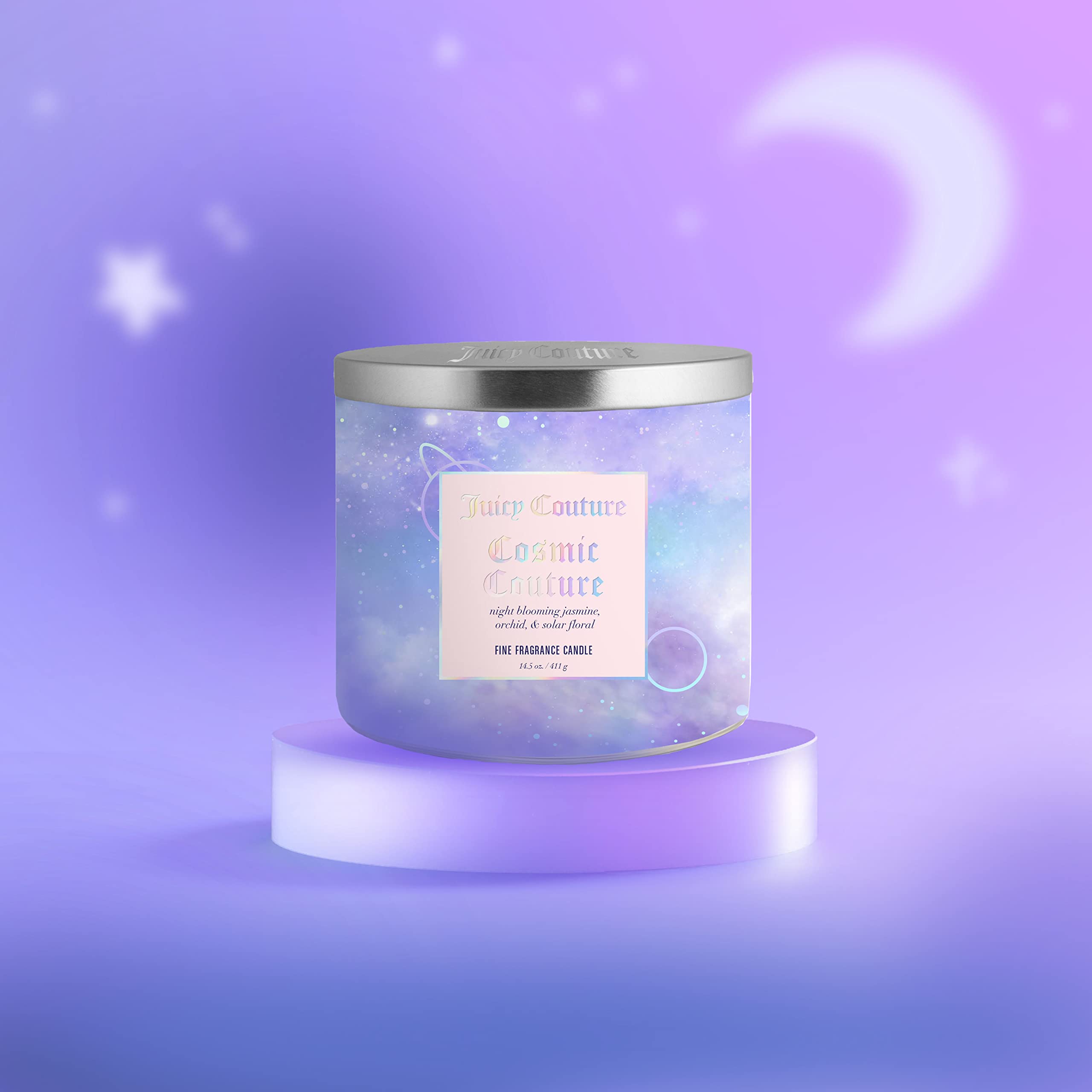 Foto 2 | Fragancia Candle Juicy Couture Cosmic Couture De Larga Duración - Venta Internacional.