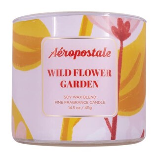 Foto 2 | Vela Aromática Aeropostale Wild Flower Garden, 60 Horas De Combustión - Venta Internacional.