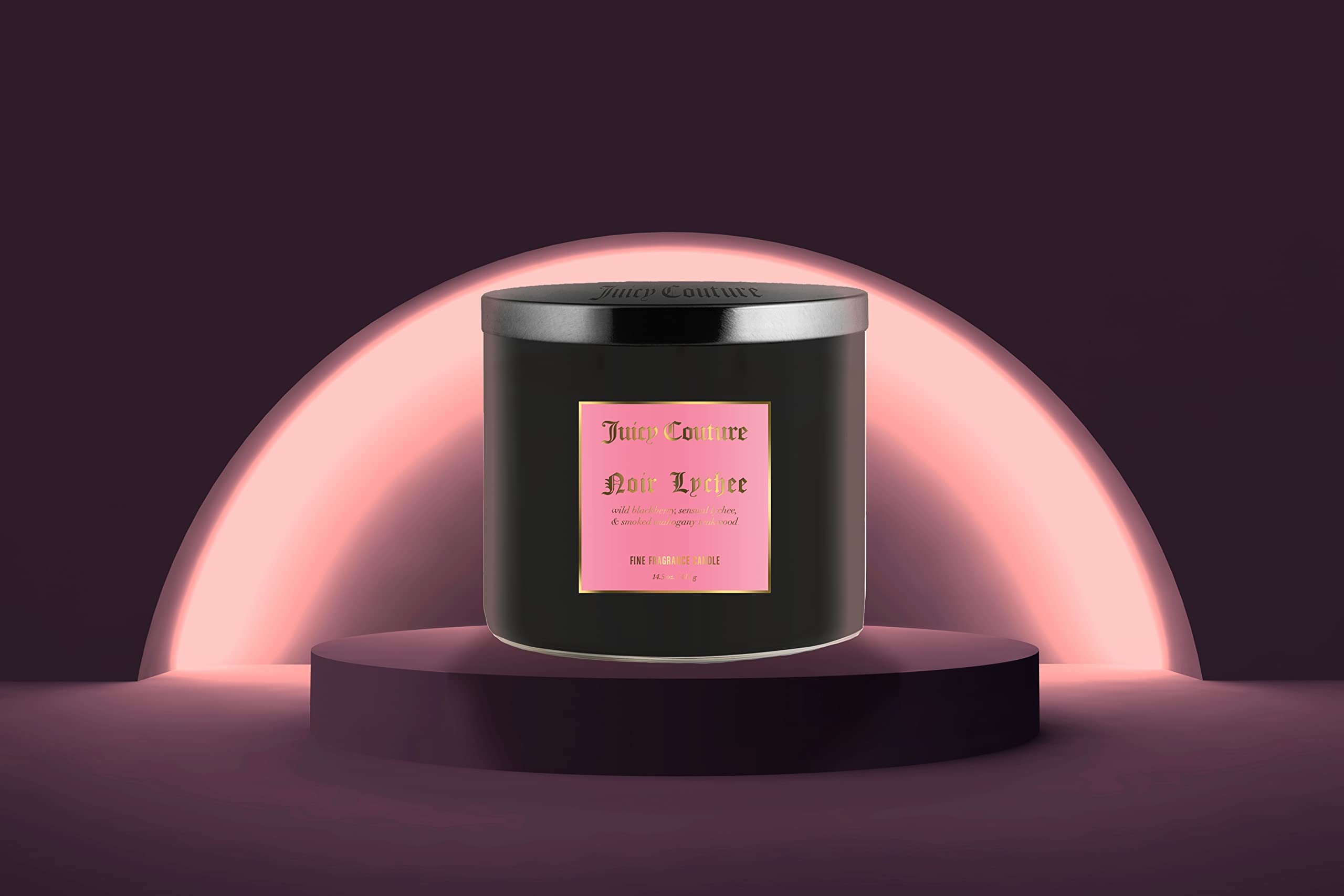 Foto 2 | Fragancia Candle Juicy Couture Noir De Lichi De Larga Duración - Venta Internacional.