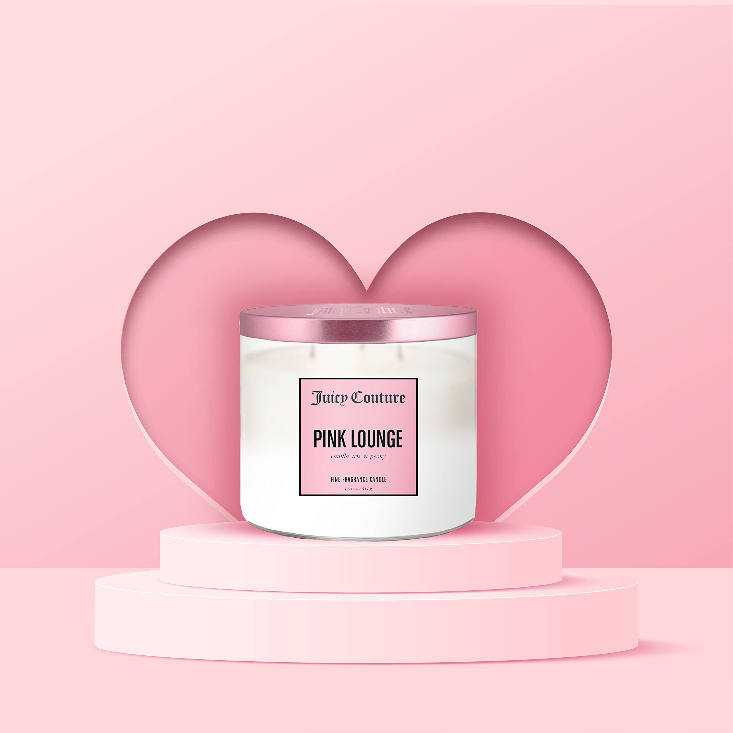 Foto 3 pulgar | Candle Juicy Couture Pink Lounge Con Fragancia De Larga Duración - Venta Internacional.