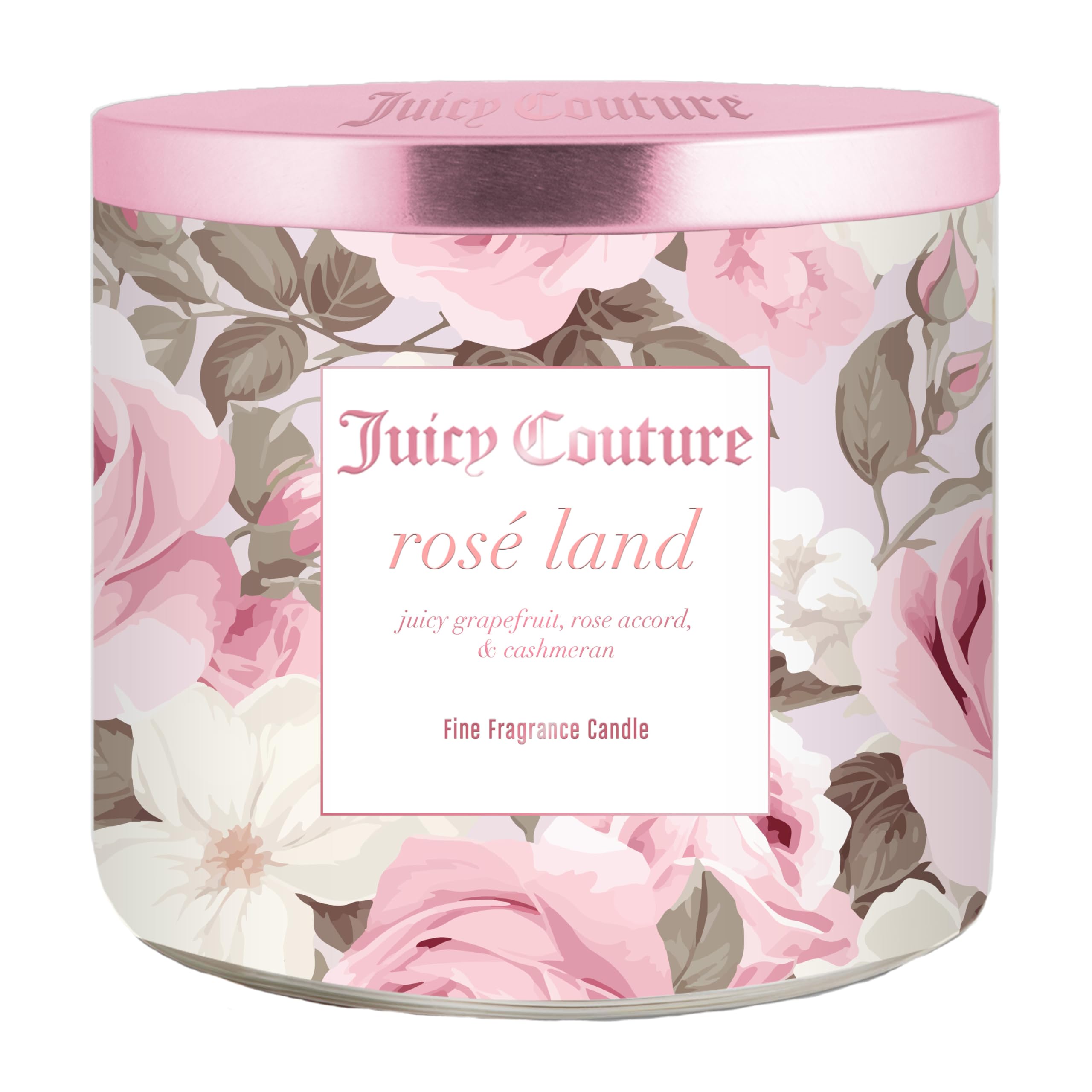 Fragancia Candle Juicy Couture Rosé Land De Larga Duración - Venta Internacional.