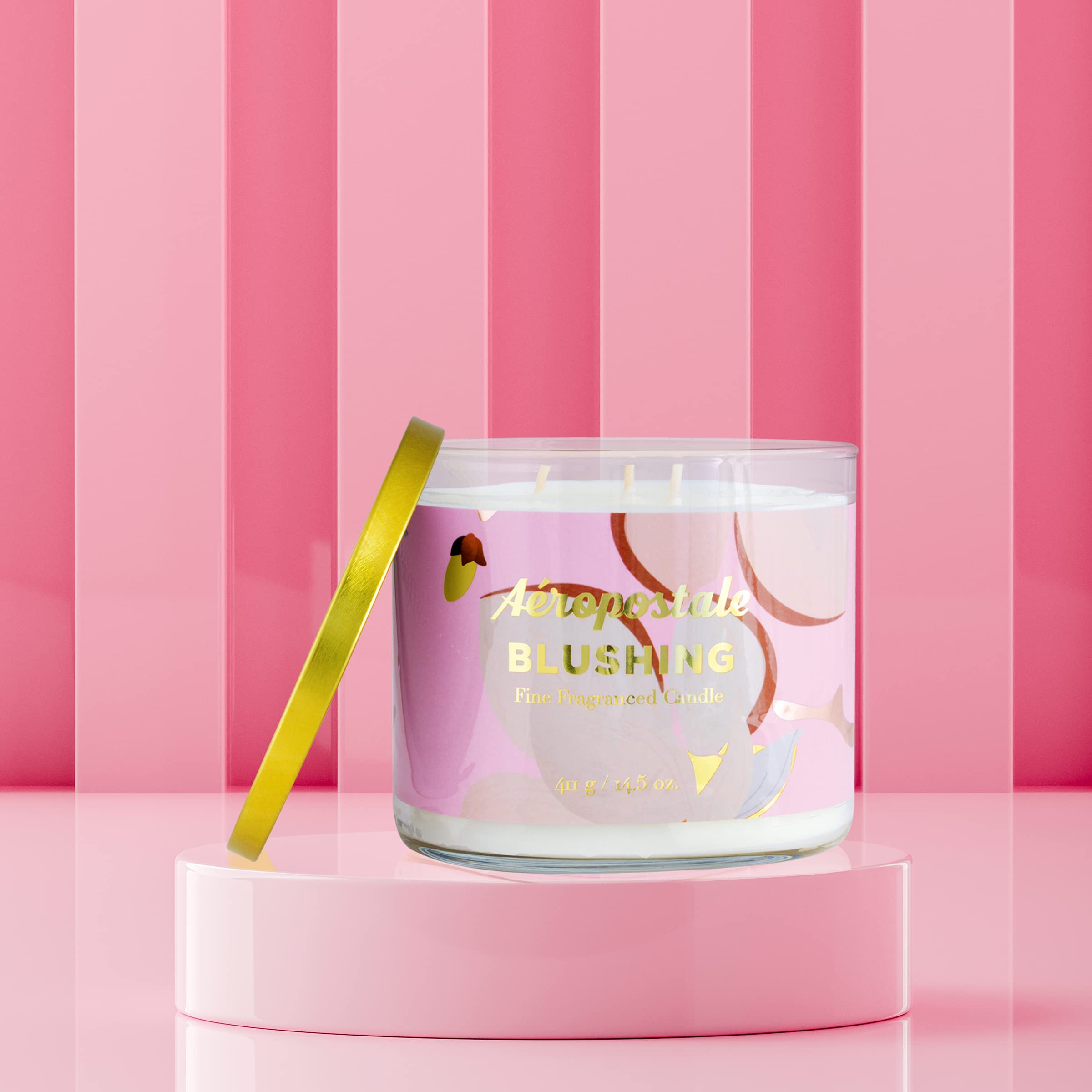 Foto 5 pulgar | Vela Aromática Aeropostale Blushing Soy Con Maracuyá 60h - Venta Internacional.