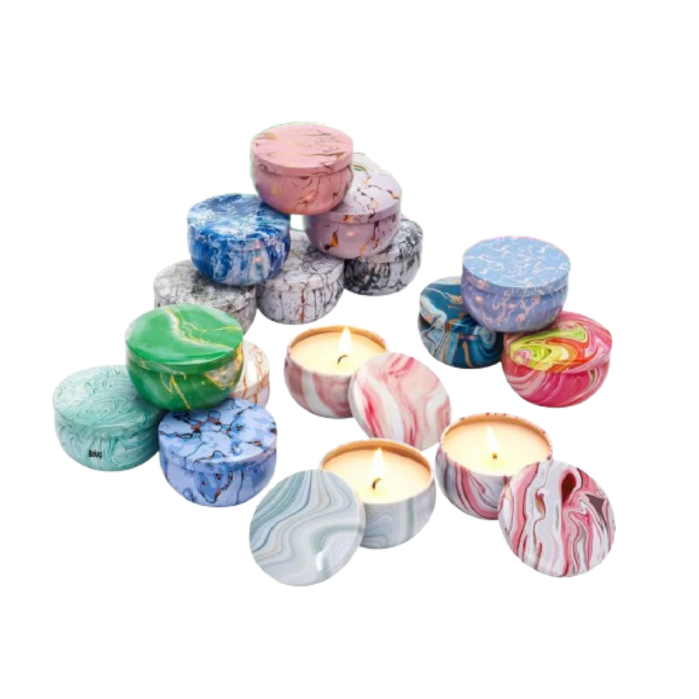 Foto 2 pulgar | Juego de Velas Aromáticas de Cera de Soja 16 Piezas