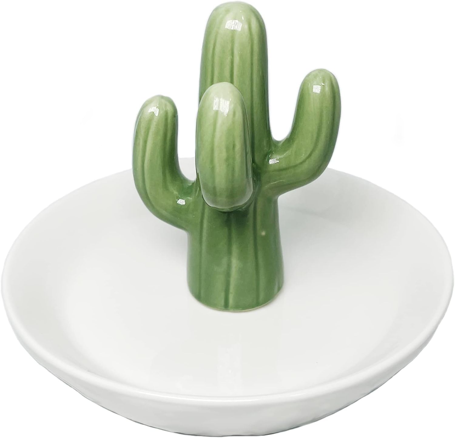 Foto 6 pulgar | Soporte De Cerámica Para Anillos Con Forma De Cactus, Regalo Para El Día De La Madre, Anillo Con For - Venta Intern