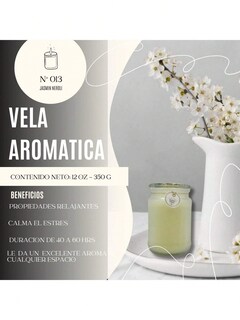 Foto 3 | Velas Aromáticas Zomilux Neroli y Jazmín
