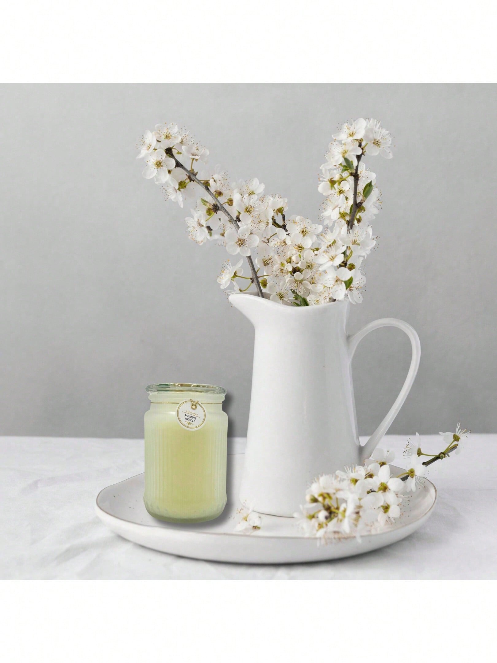 Foto 7 pulgar | Velas Aromáticas Zomilux Neroli y Jazmín