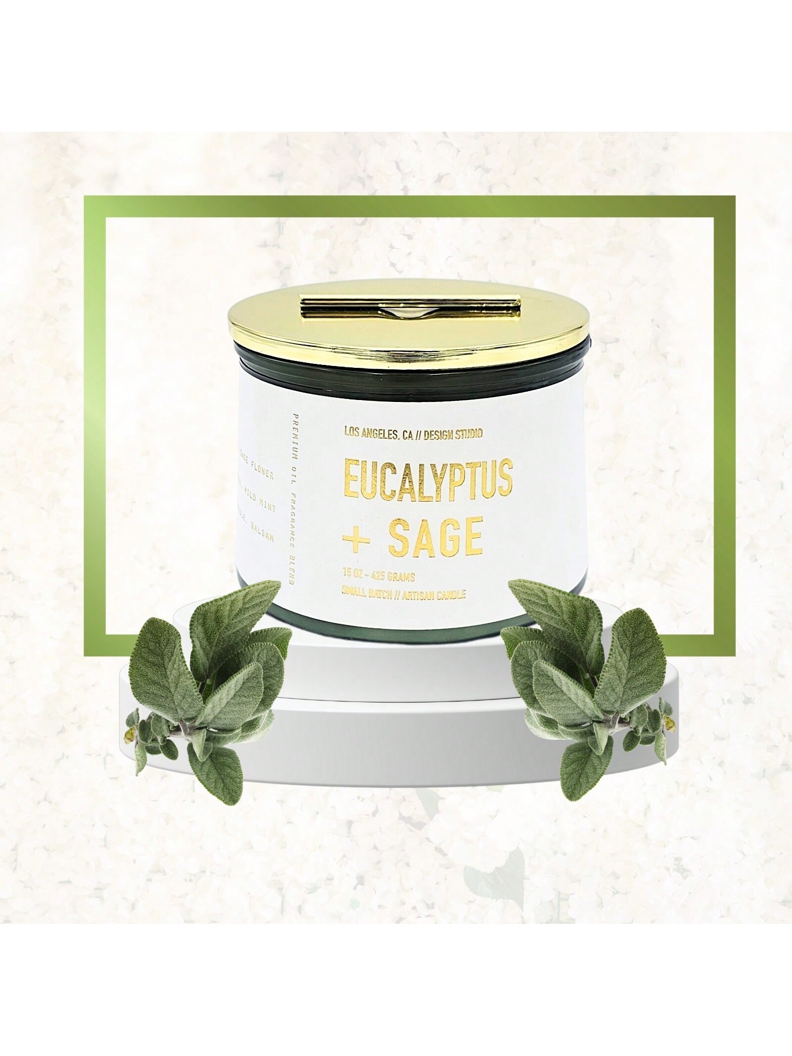 Foto 4 | Velas Aromáticas Zomilux Eucalipto y Salvia