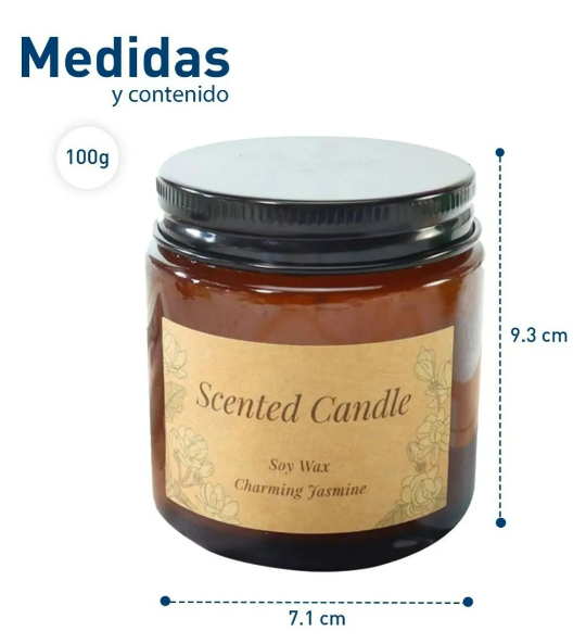 Foto 3 | Xtellar Trío De Velas Aromáticas De Soya Pura Para Decoración Y Aromaterapia, 3.5oz