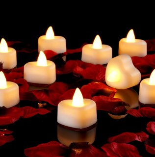 Foto 2 | Xtellar Pack Premium: 36 Luces Led De Vela Y 3000 Pétalos De Rosas Artificiales Para Decoración Exquisita