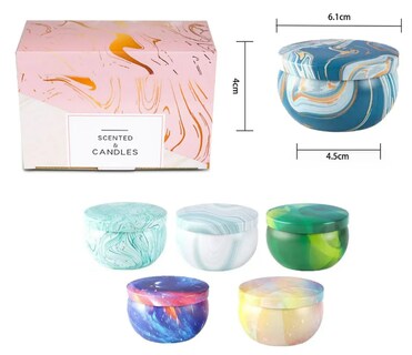Foto 2 | Xtellar - Colección Premium De 12 Velas Aromáticas Ecológicas De Cera De Soja