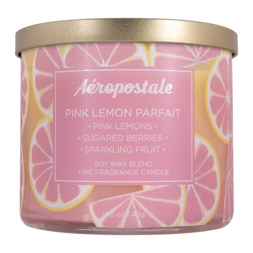 Foto 1 | Vela Aromática Aeropostale Pink Lemon Parfait Soy 60h Burn - Venta Internacional.