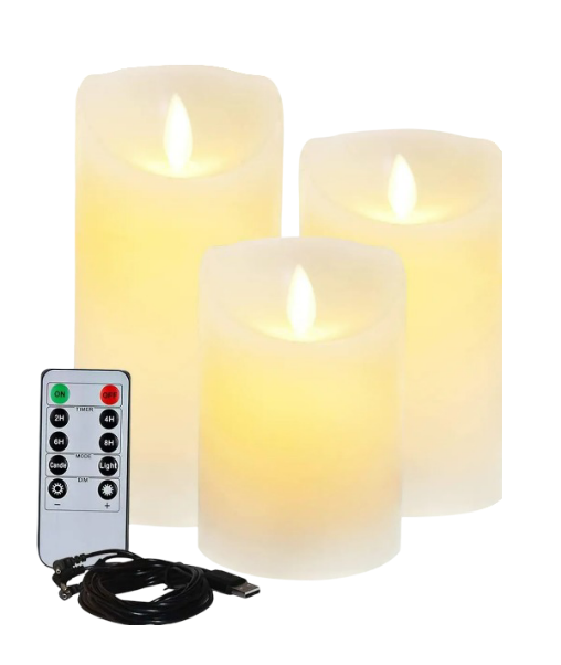 Foto 2 pulgar | Velas LED Xtellar con Control Remoto