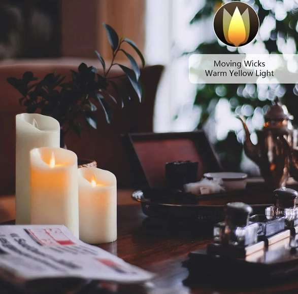 Foto 5 pulgar | Velas LED Xtellar con Control Remoto