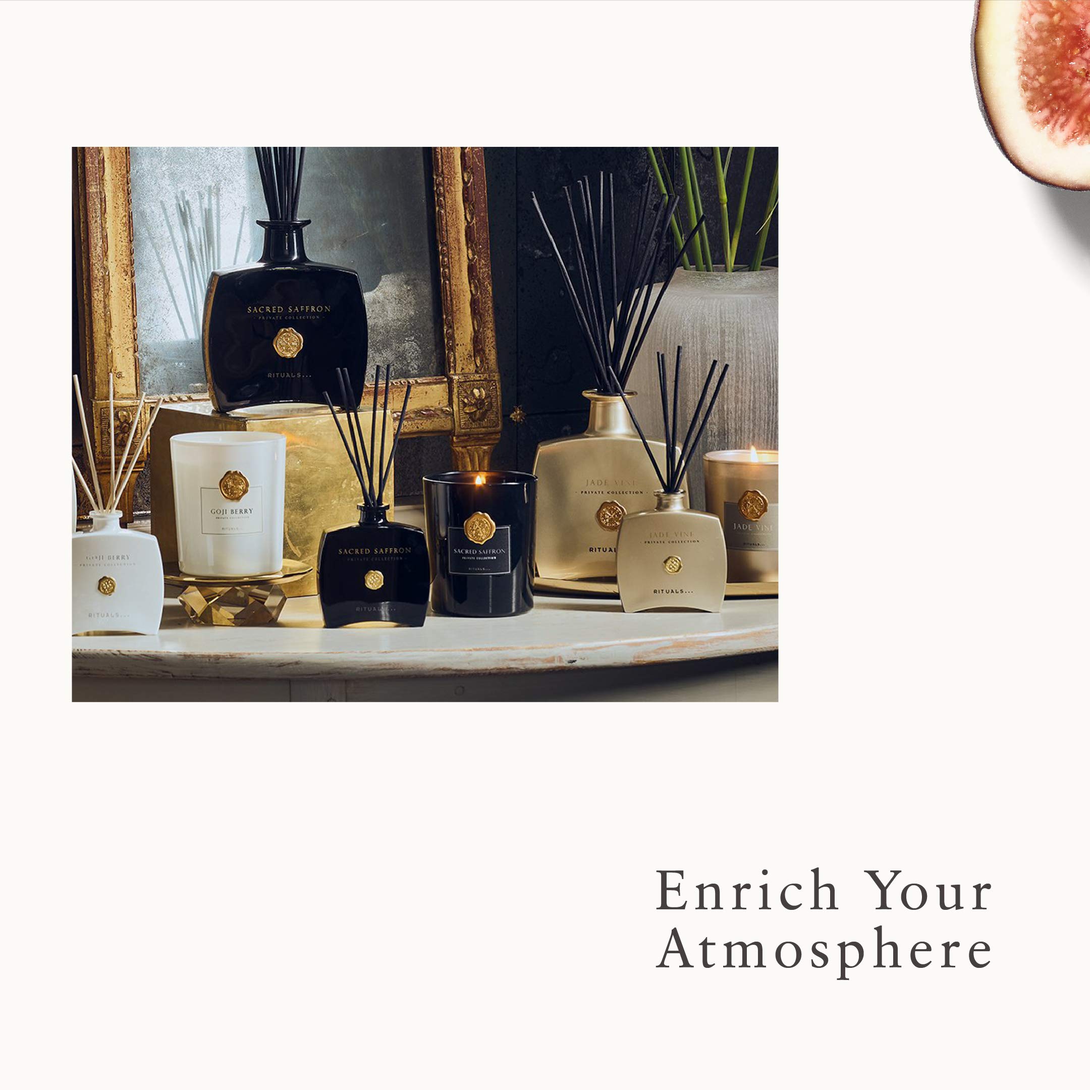 Foto 5 pulgar | Vela Aromática Rituals Wild Fig Luxury Home Decor 375 Ml - Venta Internacional.