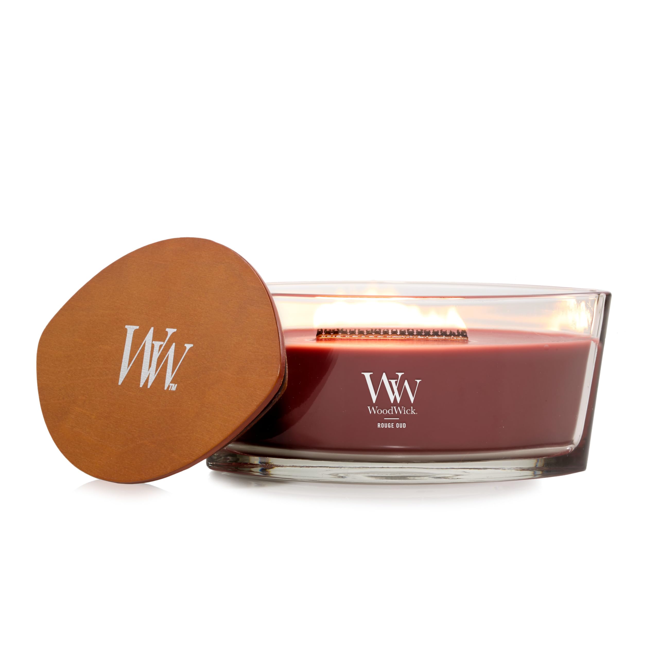 Foto 2 pulgar | Elipse Aromática Candle Woodwick Rouge Oud, 470 Ml, 40 H De Combustión - Venta Internacional.