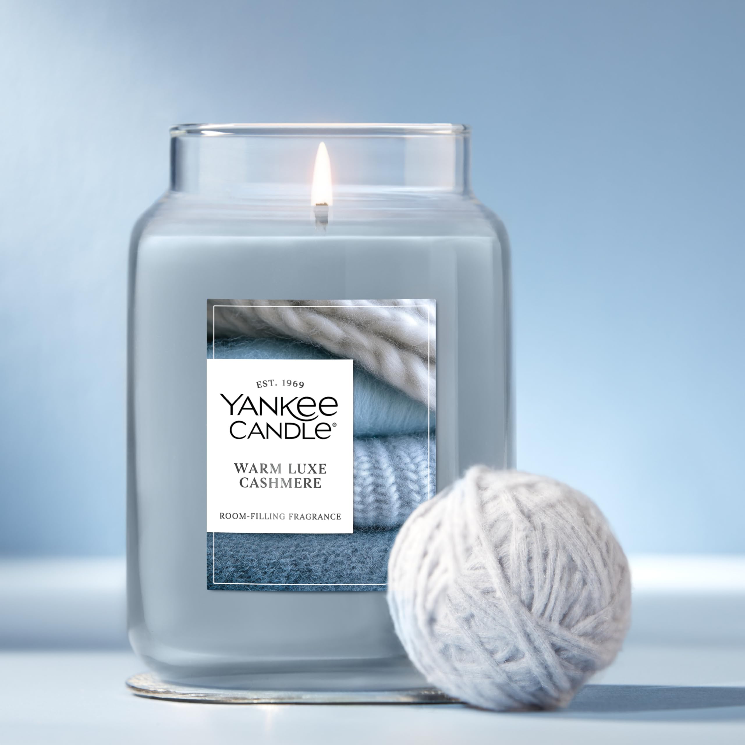 Foto 5 pulgar | Vela Aromática Yankee Candle Warm Luxe Cashmere 650 Ml - Venta Internacional.