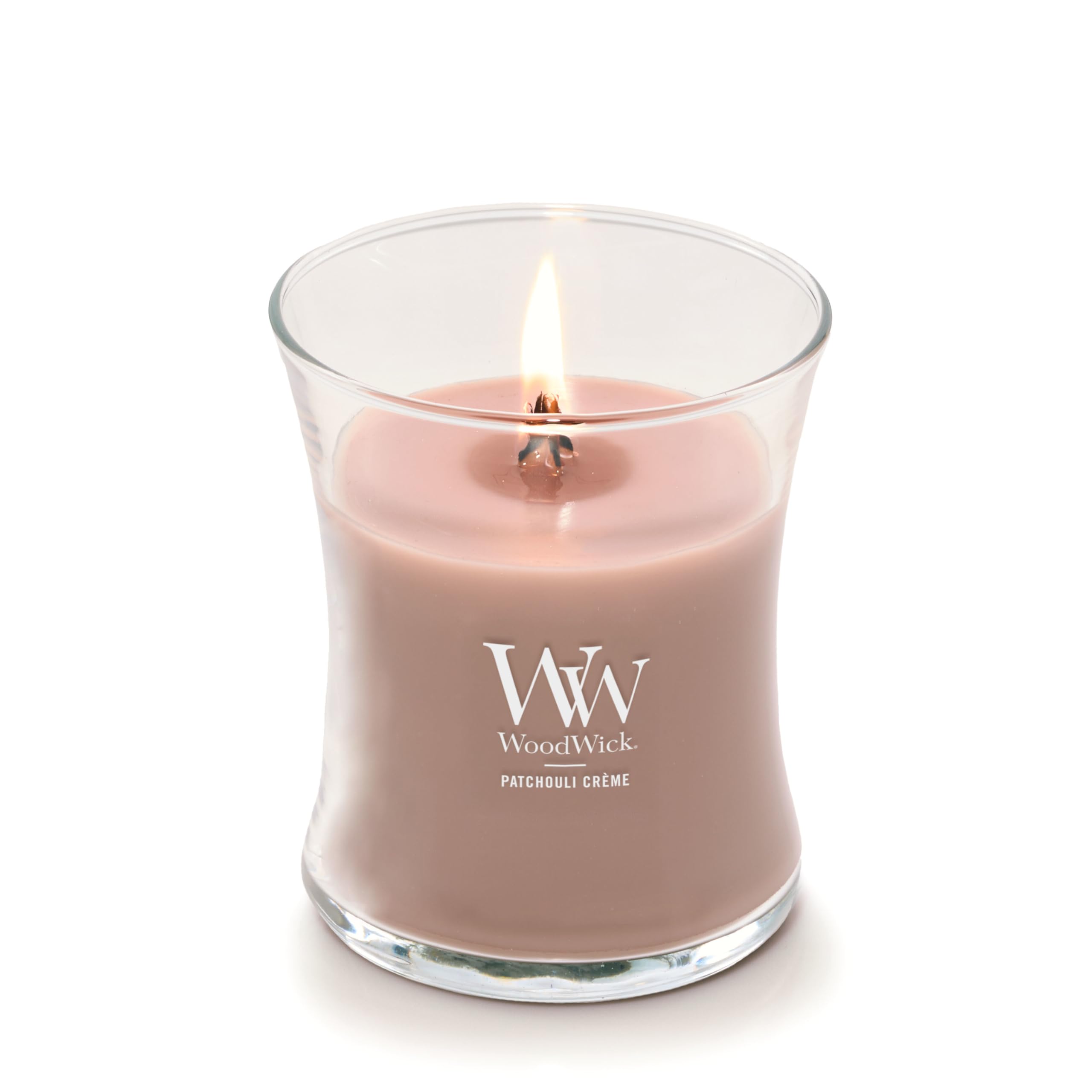 Foto 4 pulgar | Vaso De Arena Mediano Candle Woodwick Patchouli Creme, 290 Ml - Venta Internacional.