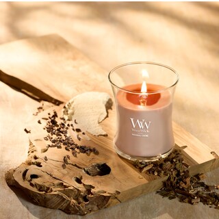 Foto 5 | Vaso De Arena Mediano Candle Woodwick Patchouli Creme, 290 Ml - Venta Internacional.