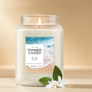 Foto 4 | Tarro Grande Con Aroma A Sol Y Arena De Candle Yankee Candle, 660 Ml - Venta Internacional.
