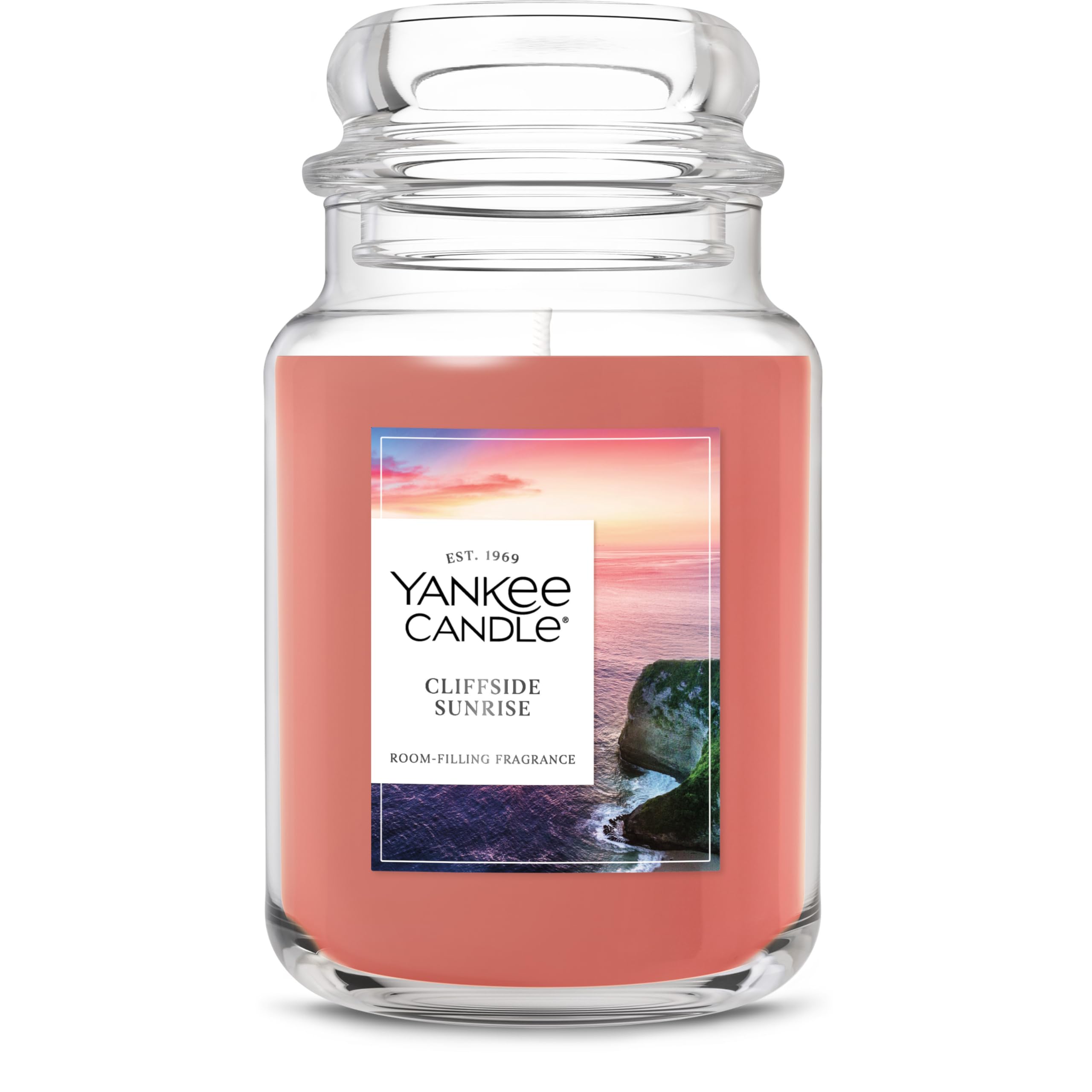 Foto 2 pulgar | Tarro Grande De Candle Yankee Candle Cliffside Sunrise, 660 Ml - Venta Internacional.