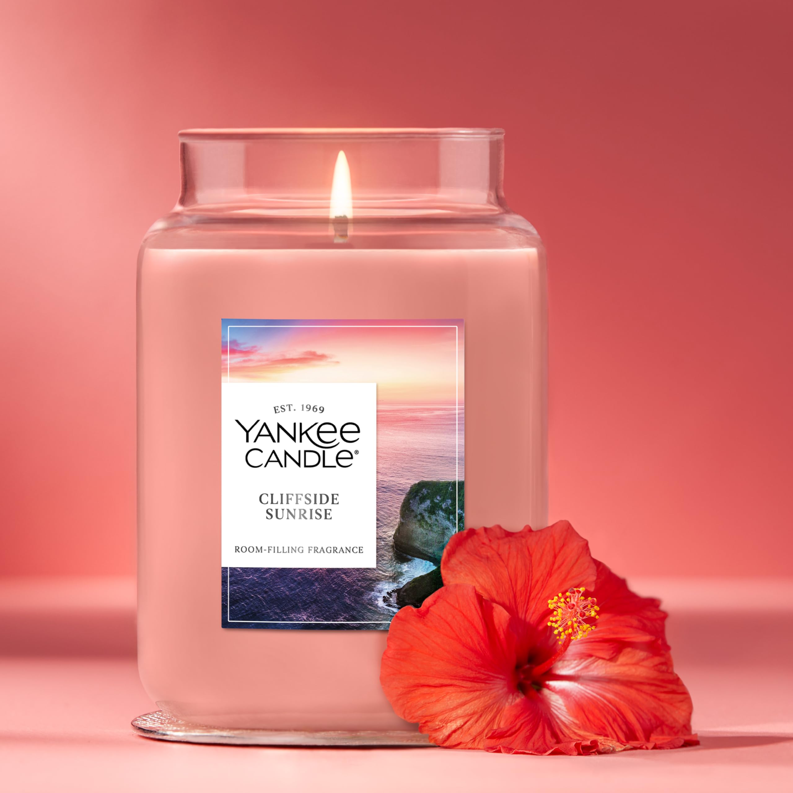 Foto 5 pulgar | Tarro Grande De Candle Yankee Candle Cliffside Sunrise, 660 Ml - Venta Internacional.