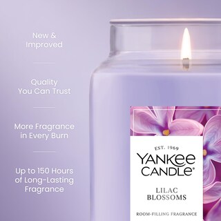 Foto 3 | Vela Perfumada Yankee Candle Lilac Blossoms 650 Ml - Venta Internacional.