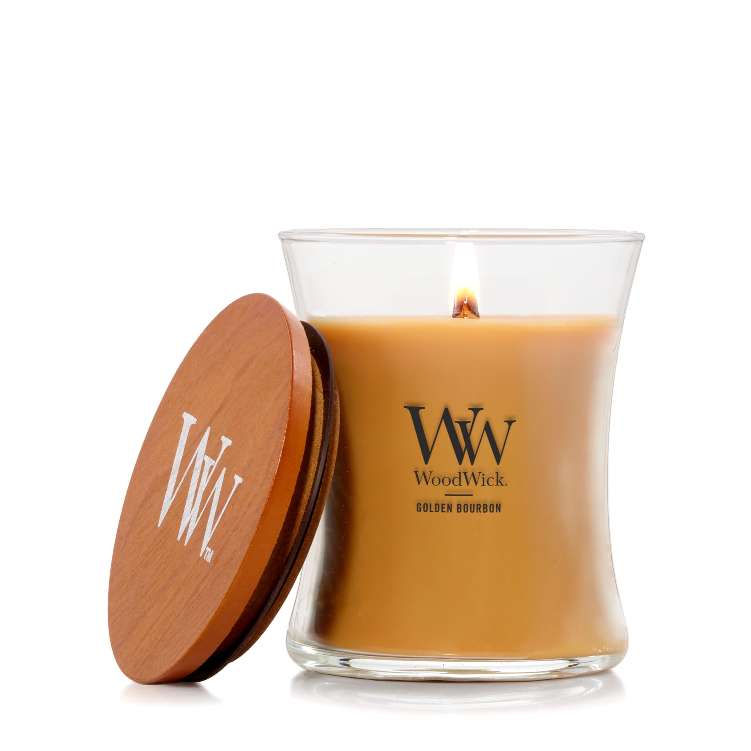 Foto 1 | Reloj De Arena Mediano Candle Woodwick Golden Bourbon, 287 Ml - Venta Internacional.
