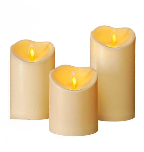 Foto 2 pulgar | Velas LED Xtellar 3 Piezas