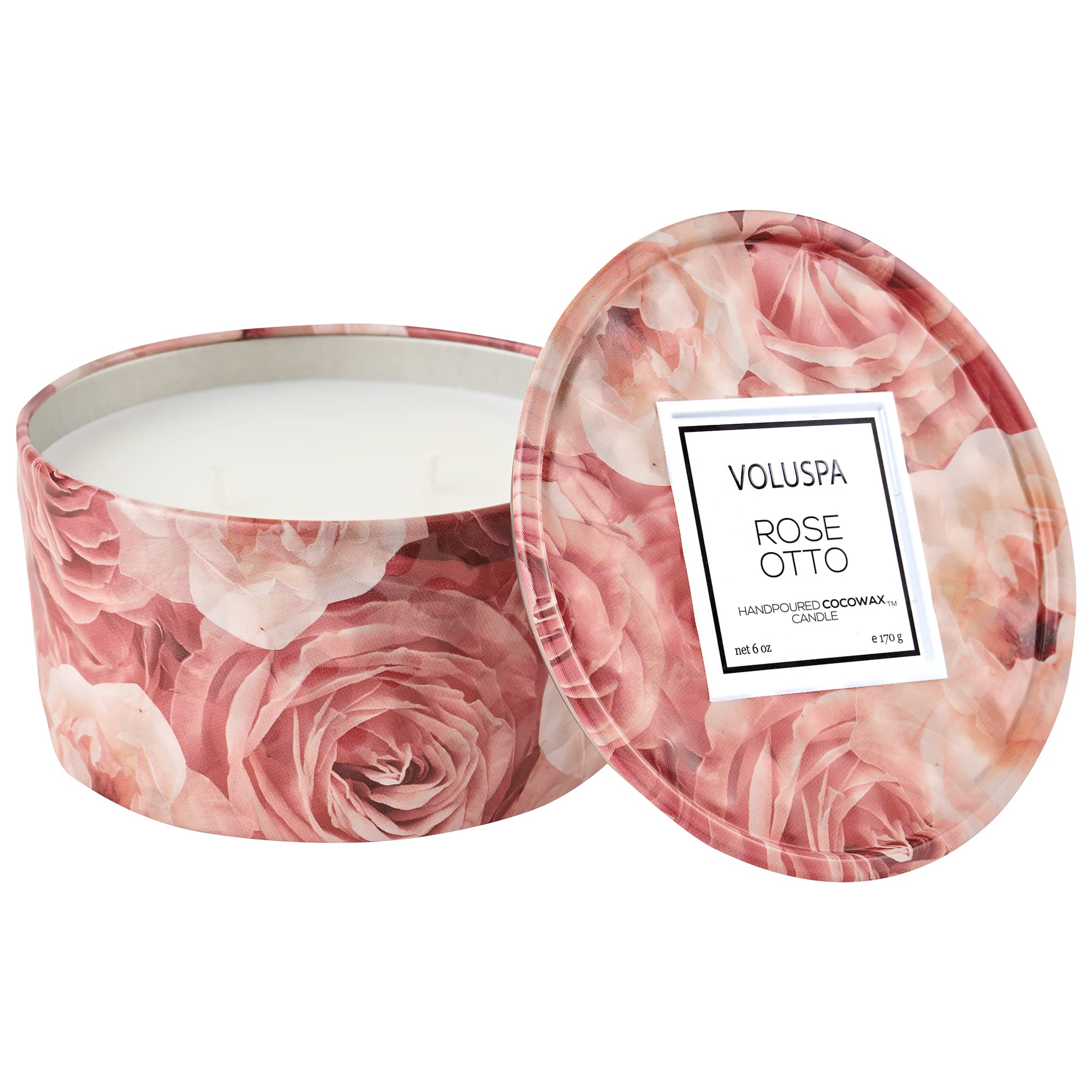 Foto 1 | Candle Voluspa Rose Otto, Lata De 3 Mechas, 175 Ml, 25 Horas De Duración - Venta Internacional.