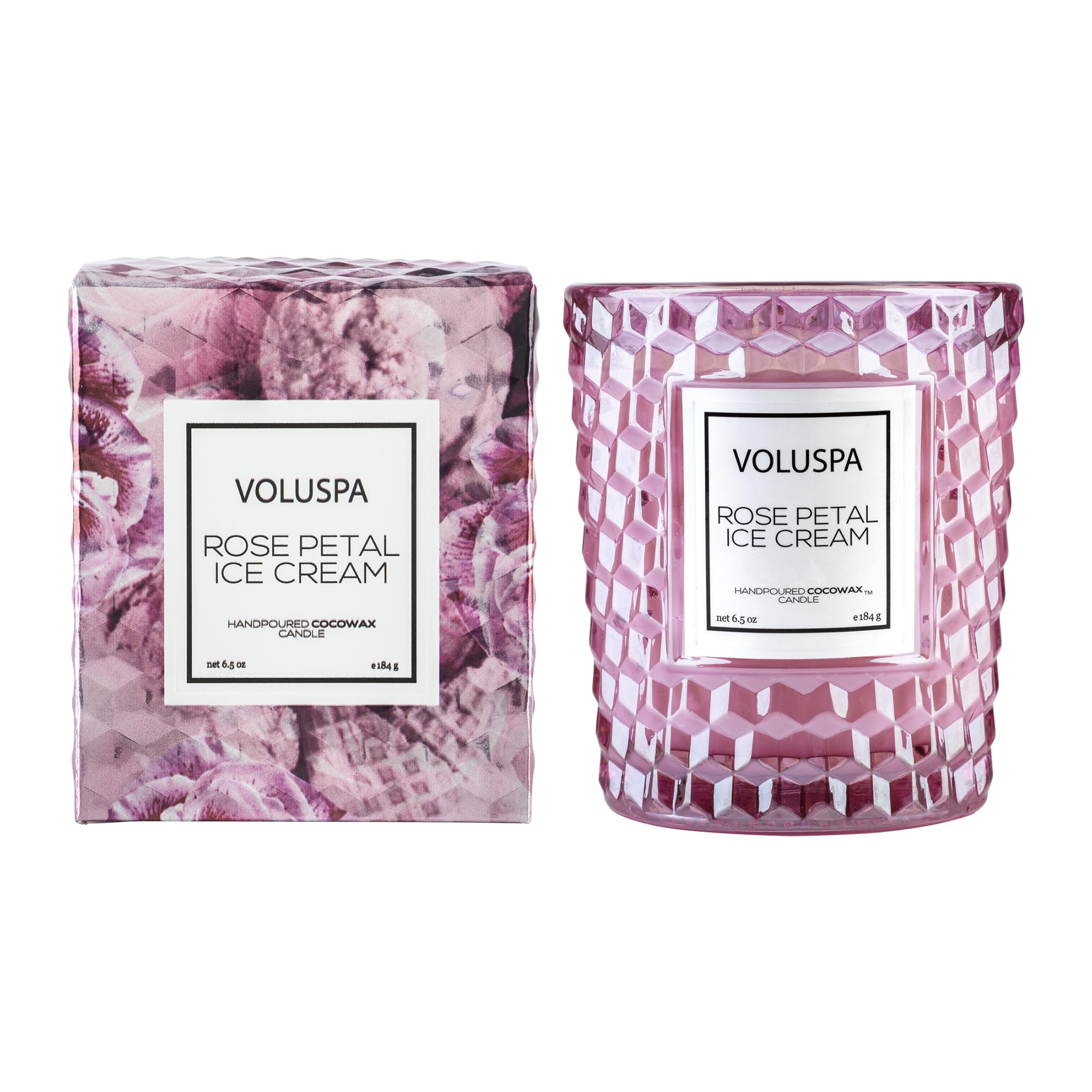 Foto 1 | Helado De Pétalos De Rosa Candle Voluspa, 190 Ml, 40 H De Duración - Venta Internacional.